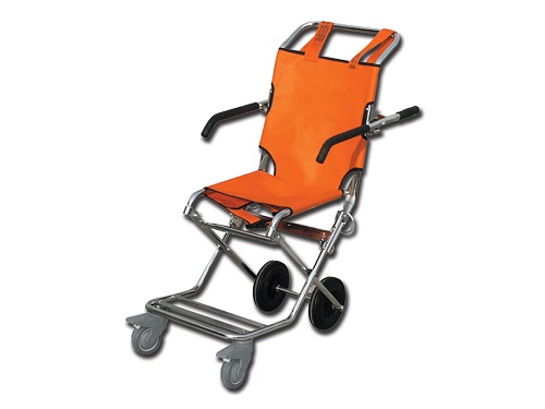 Evacuation Chair in Chrome